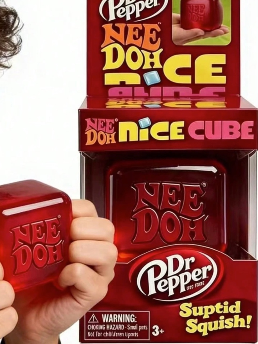 Limited Edition Nice Cube Suptid Squish stress relief toy